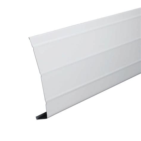 sheet metal fascia trim|6 inch white aluminum fascia.